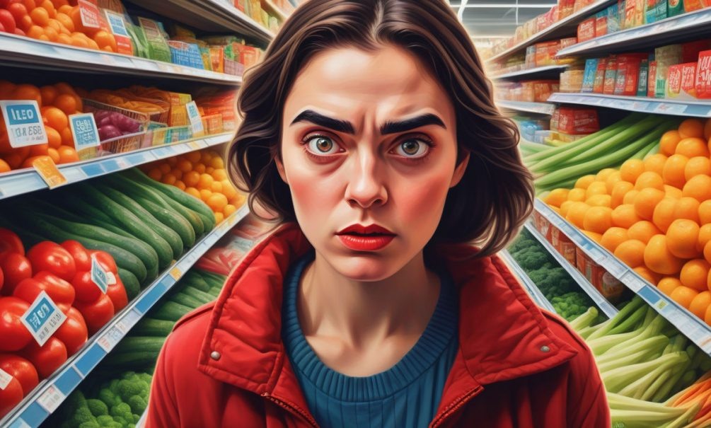   Рост цен пугает россиян. Иллюстрация: "Блокнот"