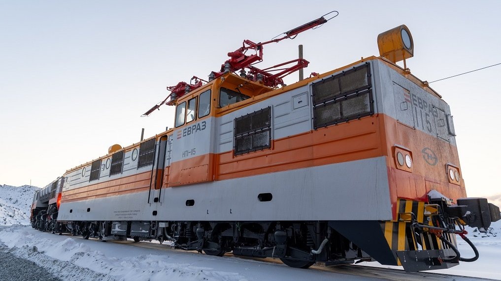    Локомотив НП1 №115. Фото: ЕВРАЗ