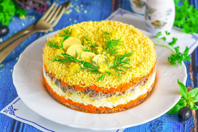 Салат "Мимоза" — вкусный символ Нового года