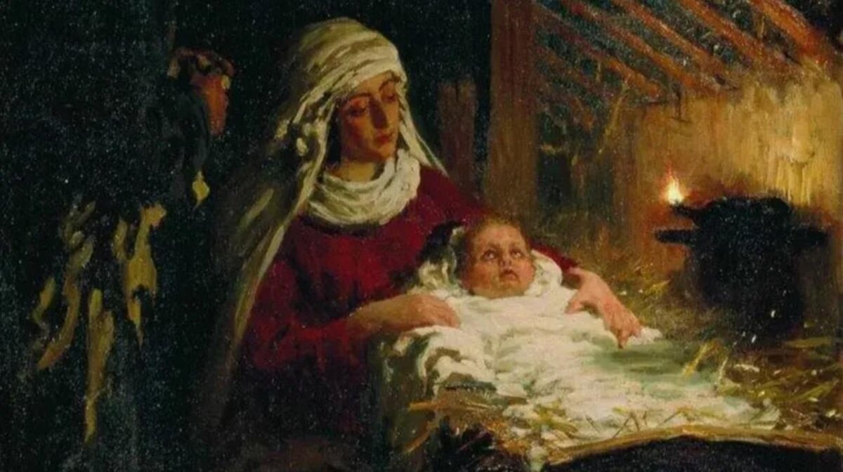 «Рождество», Илья Репин, 1890 год