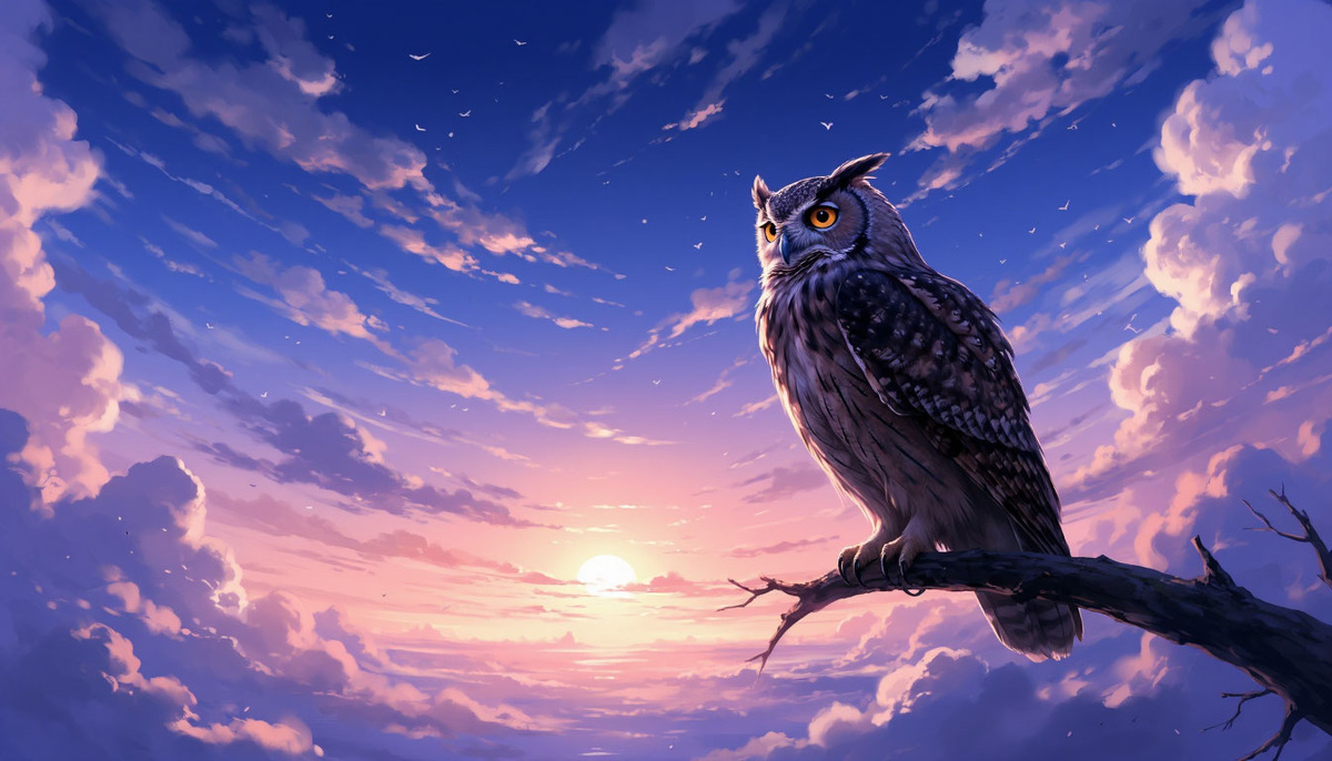 Фиолетовый закат...