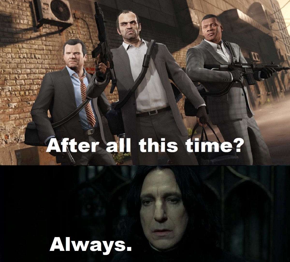 Фото: арт игры GTA 5/кадр фильма «Гарри Поттер и Дары Смерти: Часть 2»/Игромания