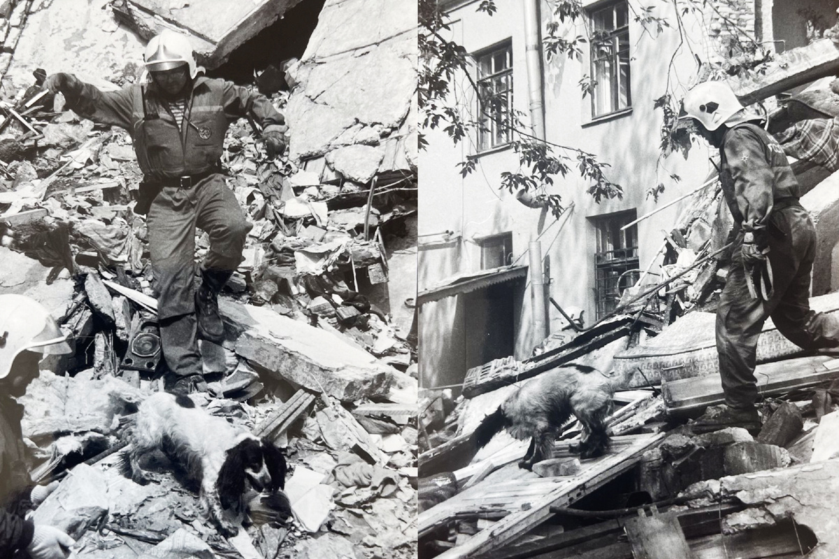 Обрушение дома на Щербаковской улице в Москве. 29 июля 1998 г.