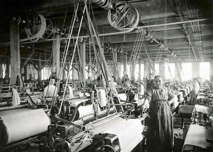 Ткацкая фабрика, Россия, 19 век