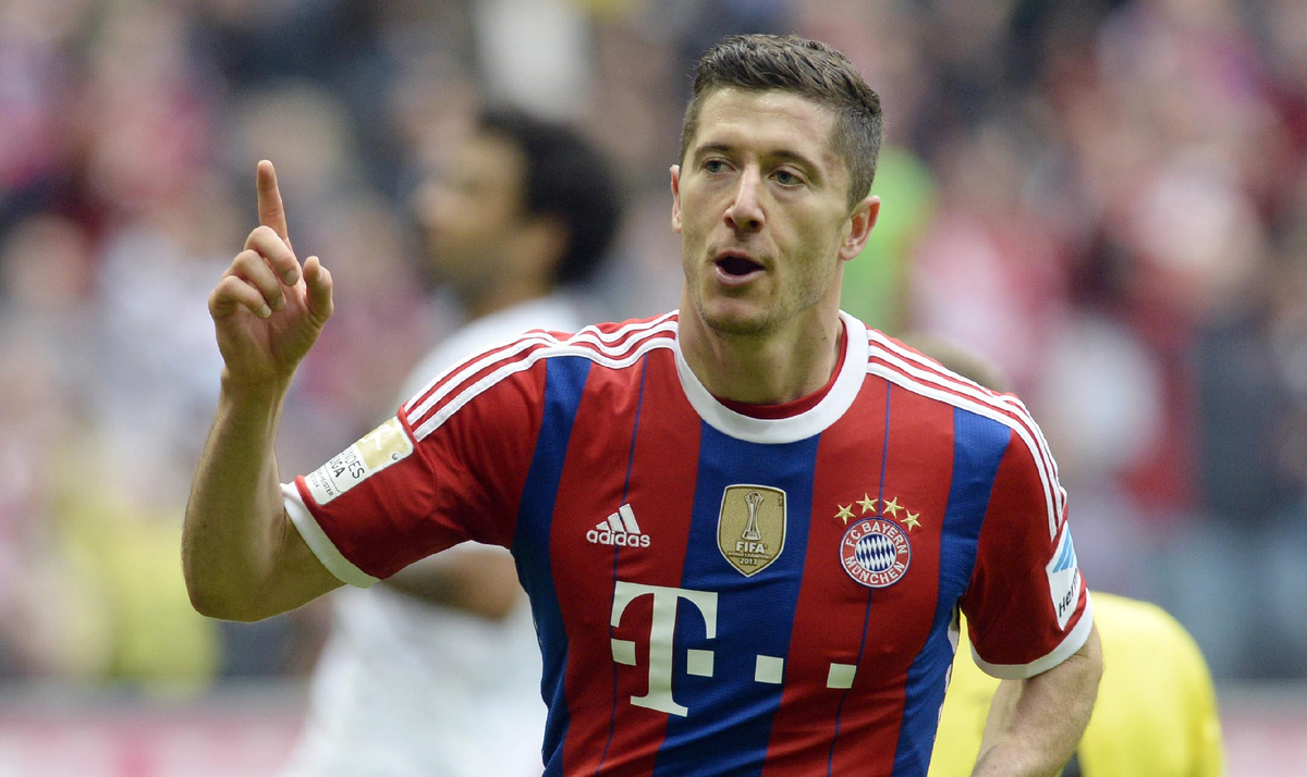 Роберт Левандовски (Боруссия Д — Бавария, 2014)