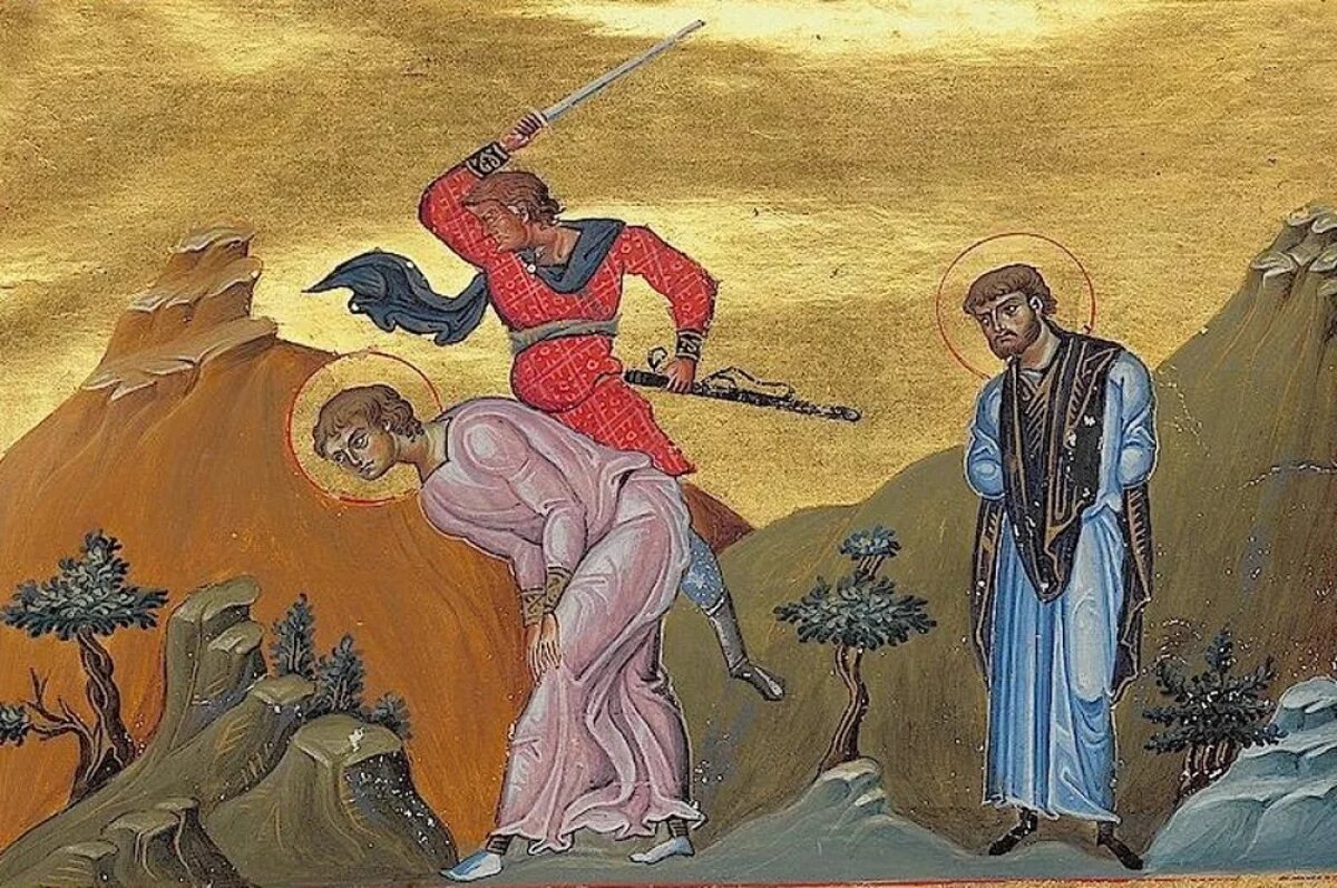    Миниатюра Минология Василия II. Ватиканская библиотека. Рим.