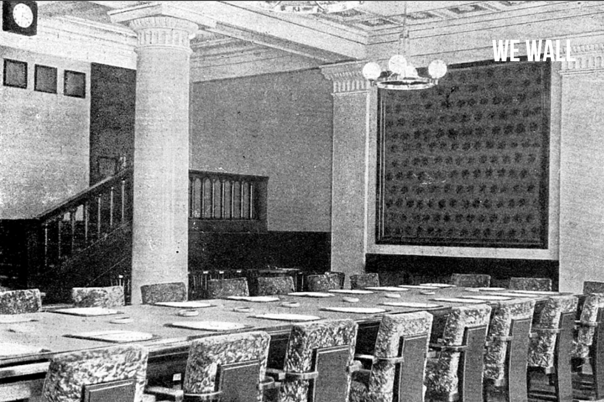 Архивное фото, зал редколлегии