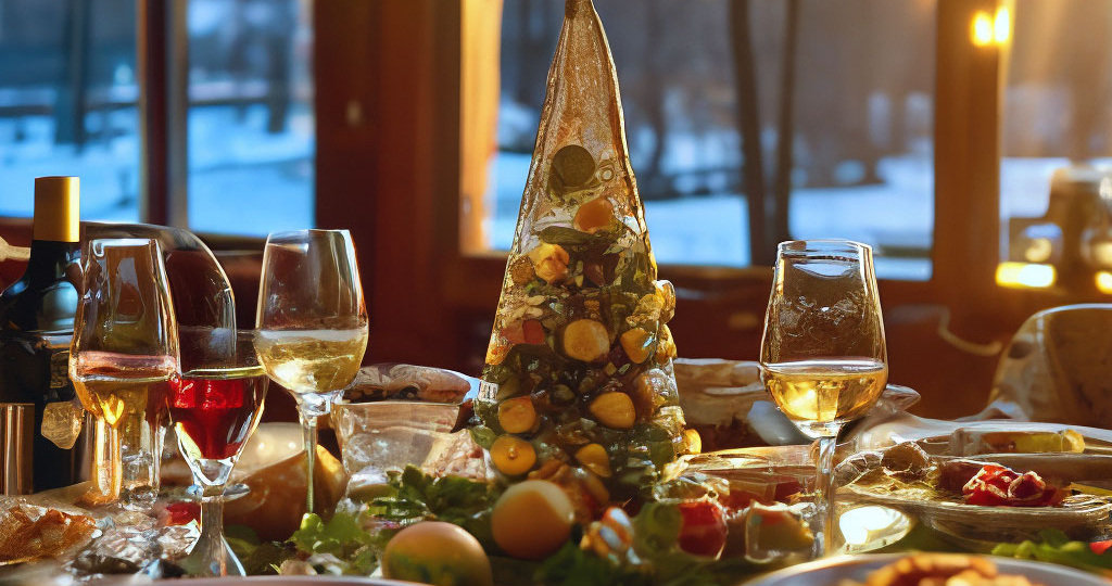 Рождество и грузинское вино