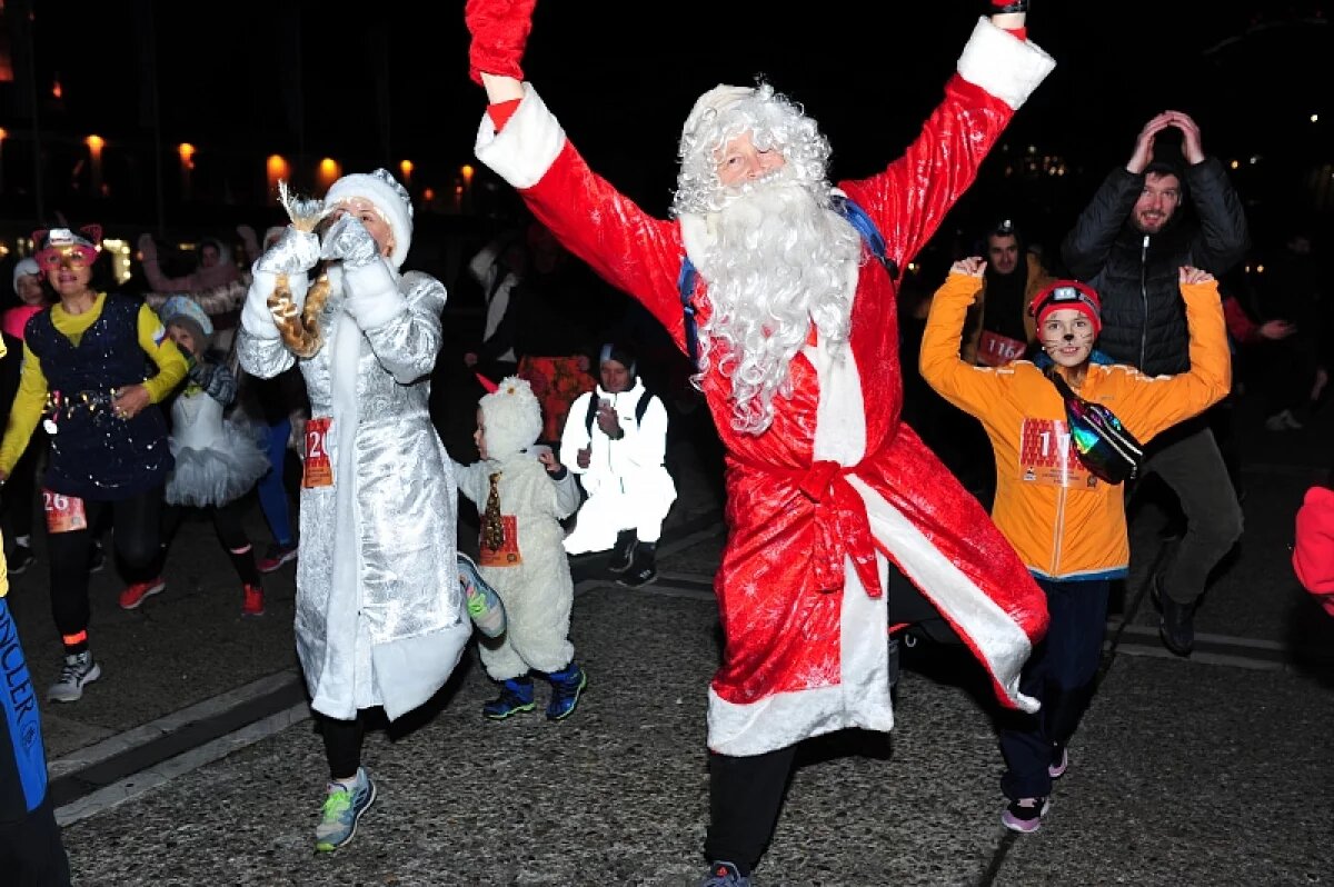    Во всех районах Сочи 27 декабря пройдут новогодние забеги