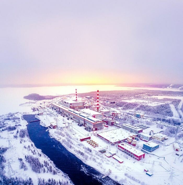 Кольская АЭС. Фото управления по коммуникациям Кольской АЭС