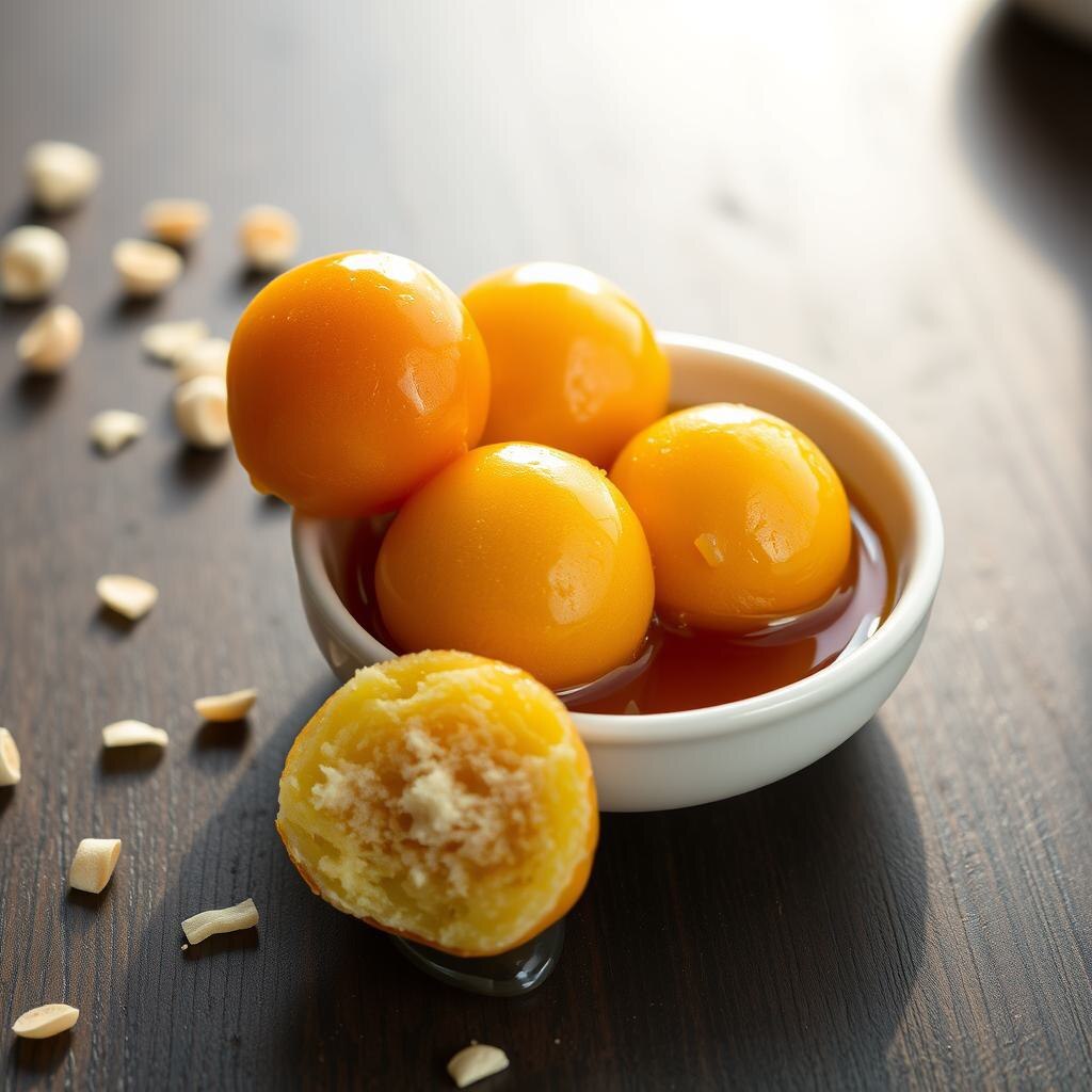 Индийский десерт гулаб джамун 