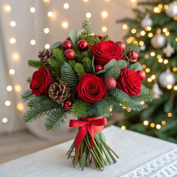    Букет на Новый год Кристина Борунова