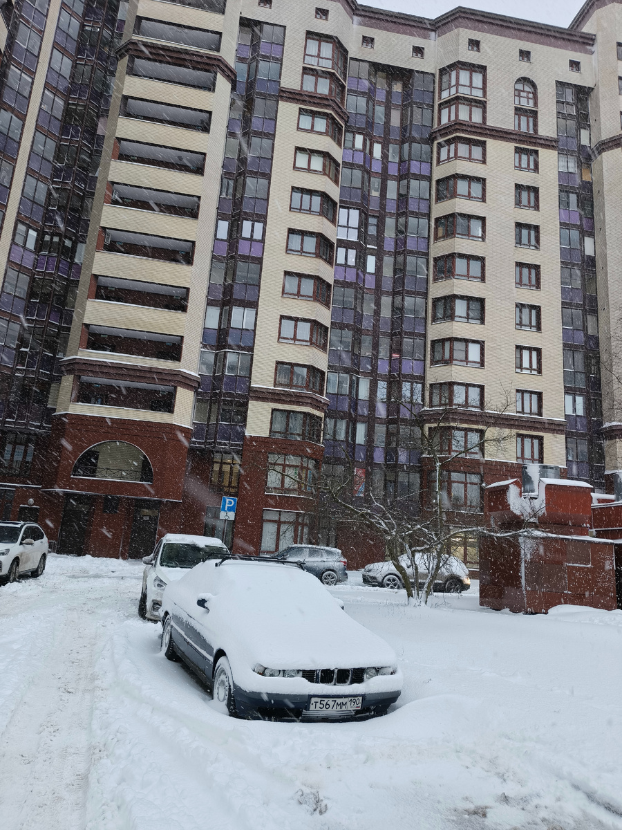 Неожиданно наступила зима!