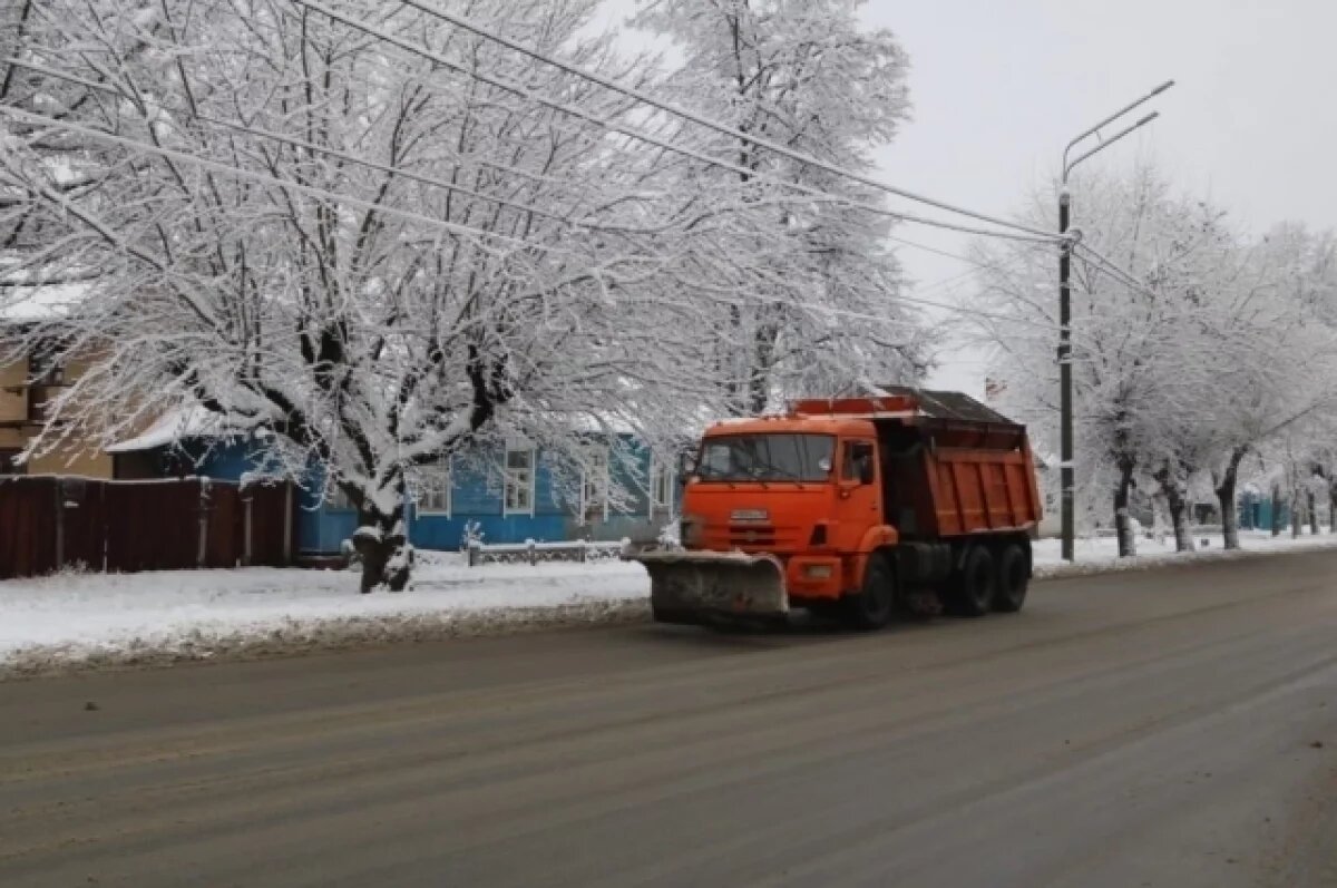   Дорожники Брянска перешли на усиленный режим работы