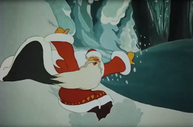 Кадр из мультфильма «Новогодняя ночь» (1948)