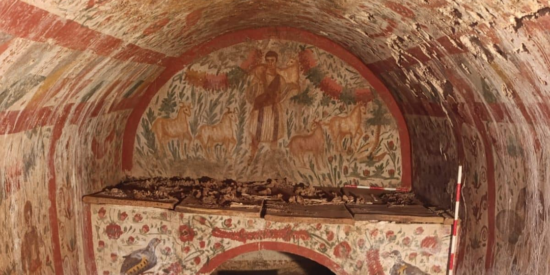 В турецкой гробнице нашли 1700-летнюю фреску с Иисусом: почему это открытие взбудоражило весь археологический мир