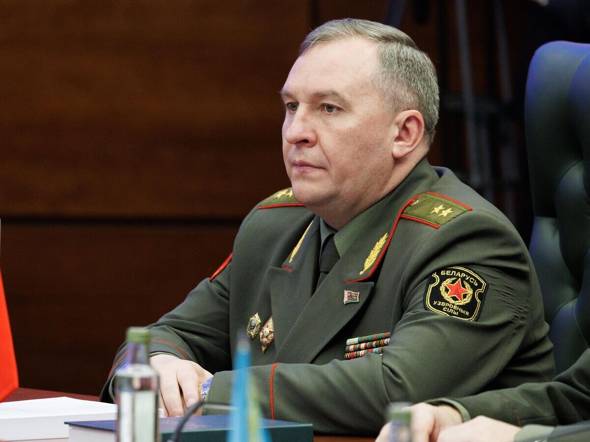    Министр обороны Белоруссии Виктор Хренин | © РИА Новости / Министерство обороны России