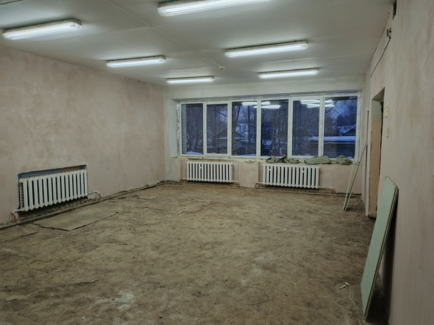    В зуевском детском саду «Родничок» идет капитальный ремонт