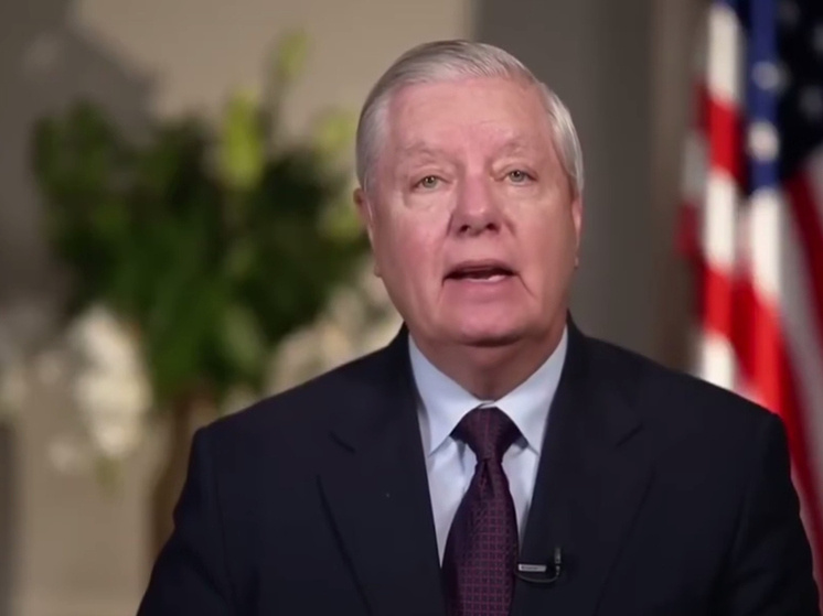     Линдси Грэм*. Фото: кадр из видео.