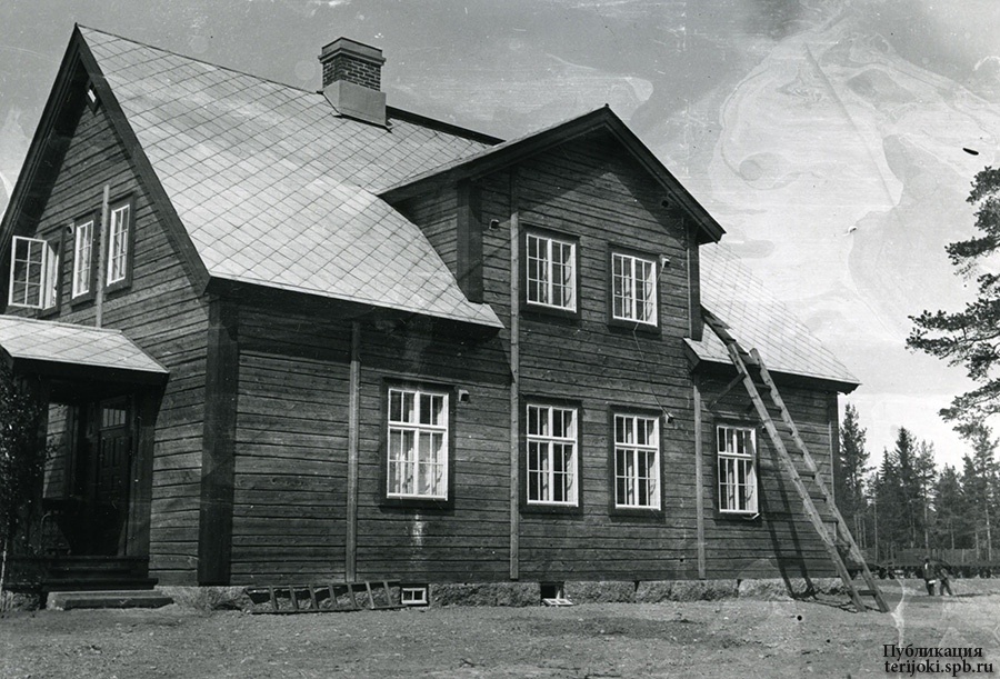 Железнодорожный вокзал Иоханнес. Фото 1925 г. Источник: https://finna.fi/Record/musketti_rautatie.M014:SRMV1:650
