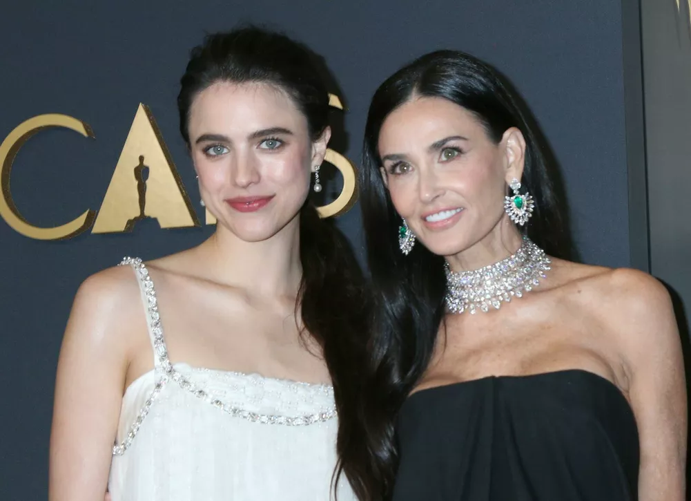 Фото из свободных источников. Маргарет Куолли и Деми Мур.