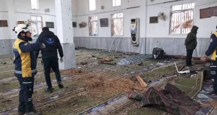 Взрыв произошел в шиитской мечети имама Али в Вади Дахаб. Фото © Х / @ScharoMaroof