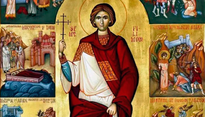 Мученик Филимон Антинойский. Фото: ВК «Храм сщмч. Вениамина митрополита Петроградского» 