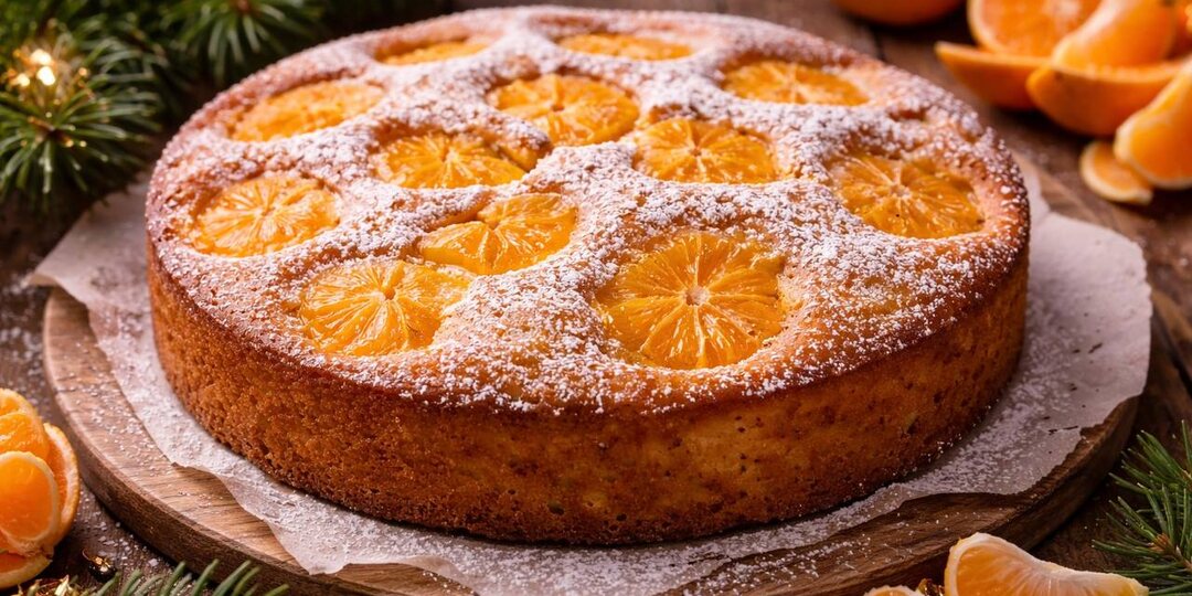 Этот мандариновый пирог я пеку каждый Новый год