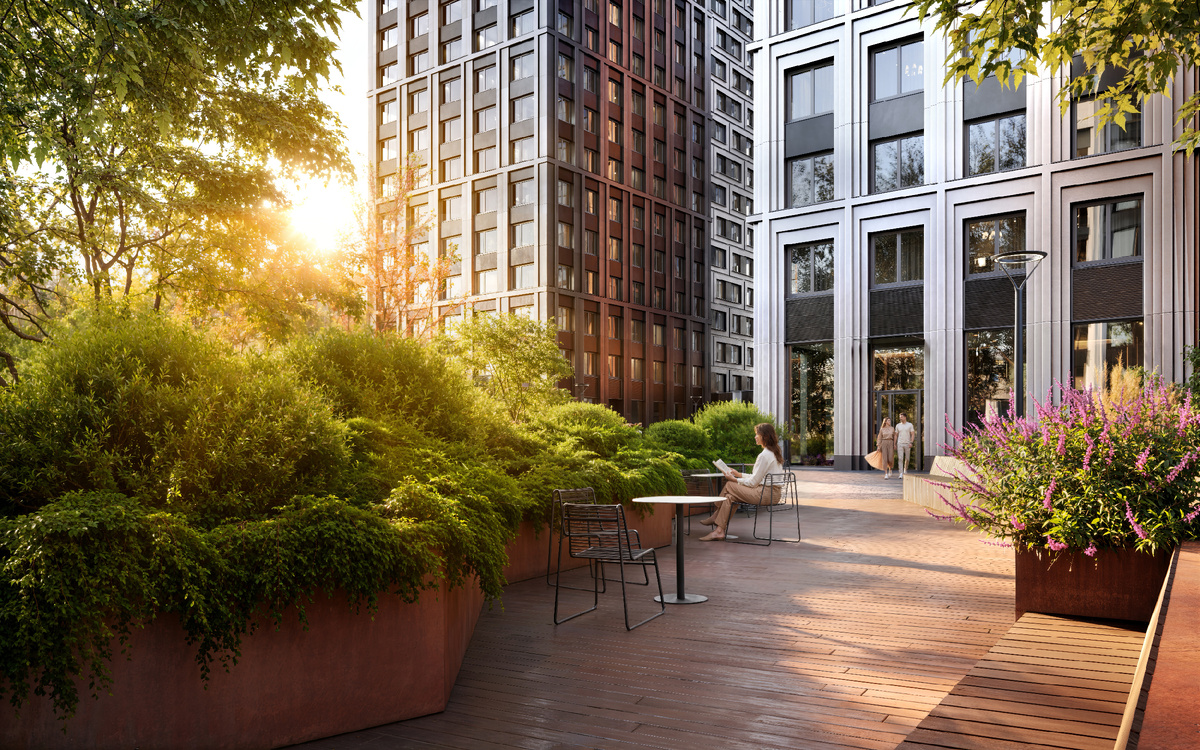 НАЗАРÉ. Пример визуализации благоустройства