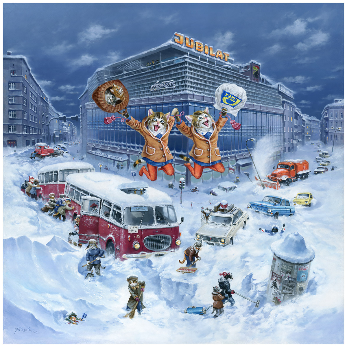 © Кшиштоф Оведик (Krzysztof Owedyk). Зима века. 