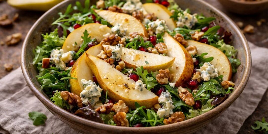 Этот салат с грушей съели быстрее всех