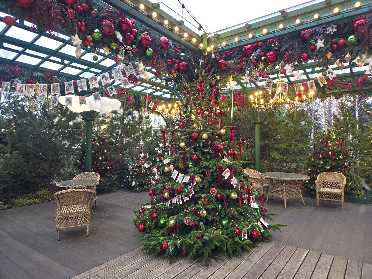 Зима в Москве. Манежная площадь.