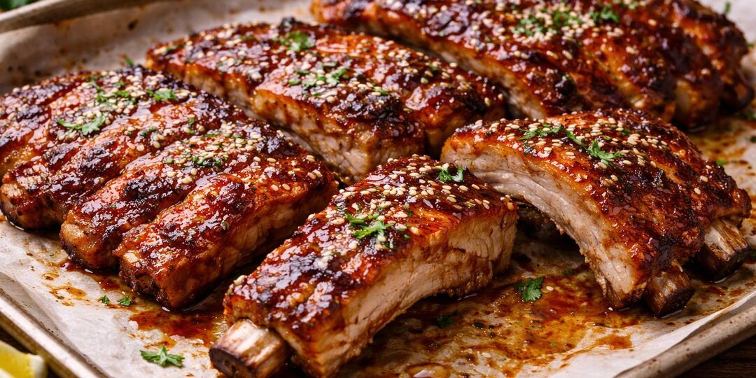 Рёбра в духовке, которые получаются сочными даже без гриля