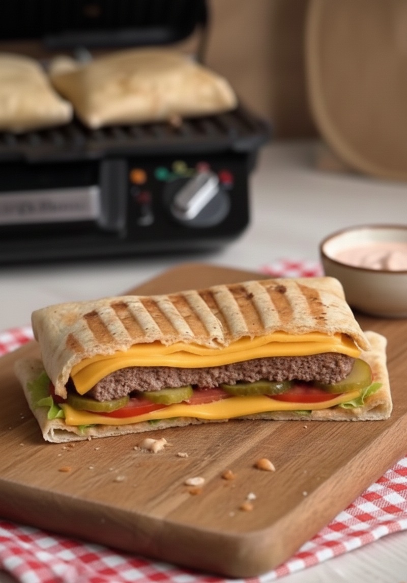 Бургер из лаваша