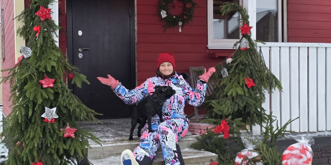 Новогодние украшения для улицы своими руками