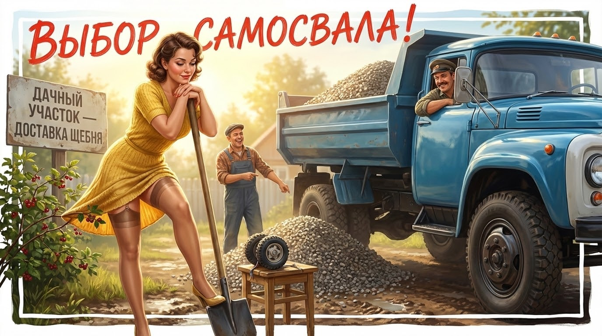    Оптимальный объём кузова и проходимость самосвала для строительных работ admin