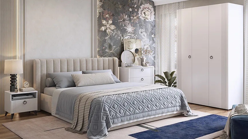 Спальный гарнитур Ева фабрика "Мебельсон" г. Ижевск. Здорово, когда можно разместить в спальне и комод и шкаф. Но не у всех есть такая возможность. Тогда нужно выбирать или искать комбинированную мебель. Об этом далее