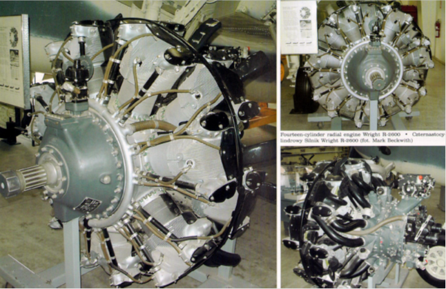Двигатель Райт R-2600-20 «Дуплекс Циклон». Фото из книги: Zmuda T. Wieliczko L. TBM-3 Avenger. Topshots. Lublin, Pl., OV Kazero, - 2005