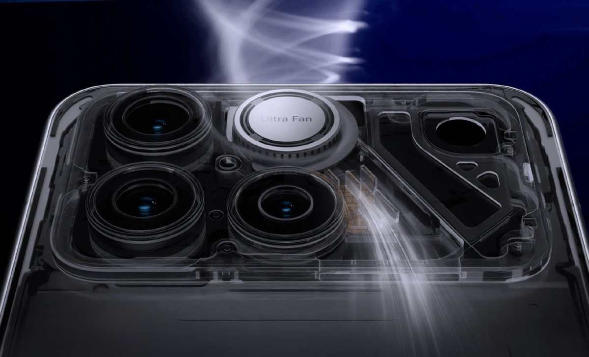    Кулер Ultra Fan в смартфоне Honor WIN