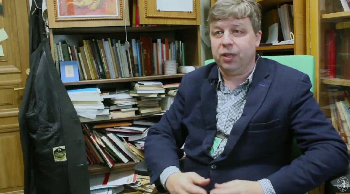    Александр Бутягин. Фото: стоп-кадр видео с Youtube-канала Эрмитажа