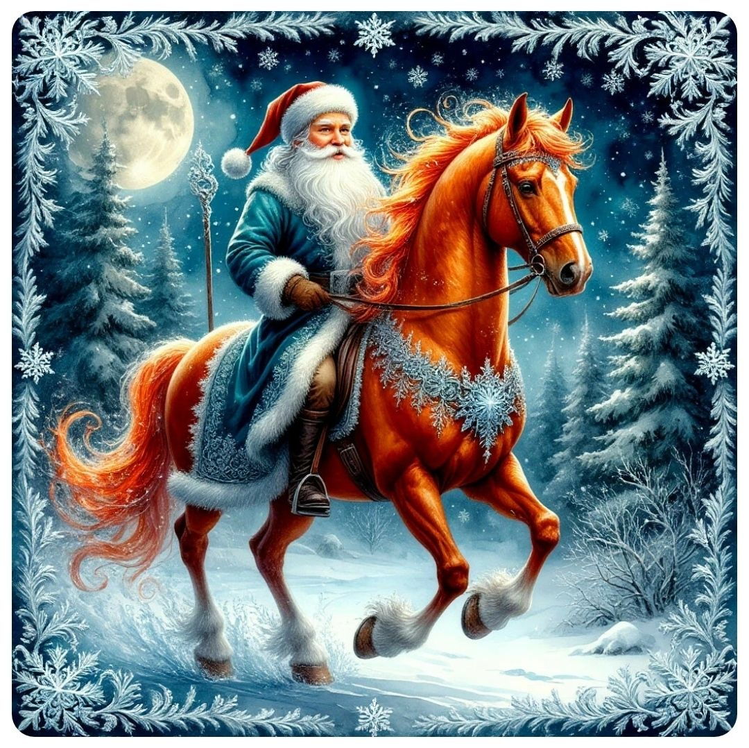 С наступающим годом Лошади - годом скорости, энергии, движения вперёд!