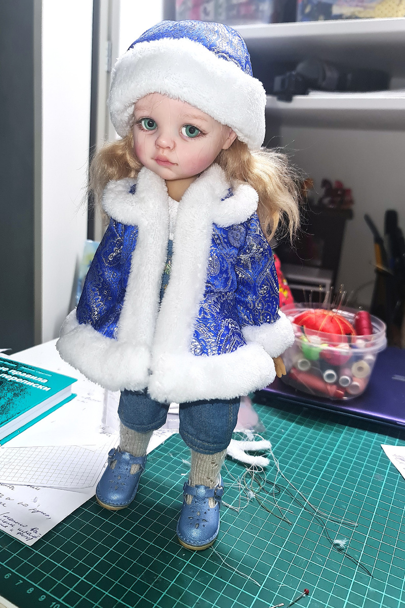 Марьяша в работе, фото автора