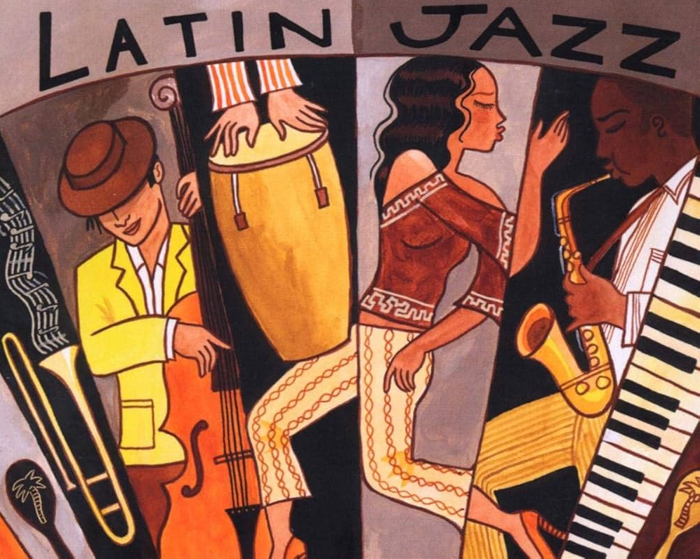 латин-джаз: современная графическая символика
