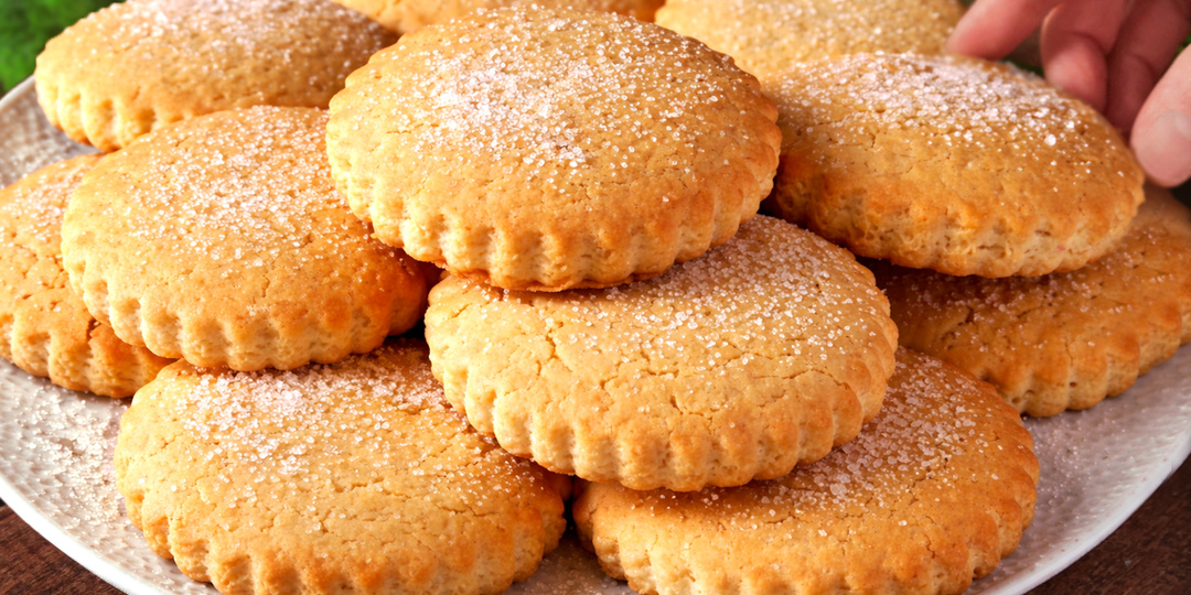 Молочные коржики как в детстве! За 10 минут! Очень простой рецепт печенья