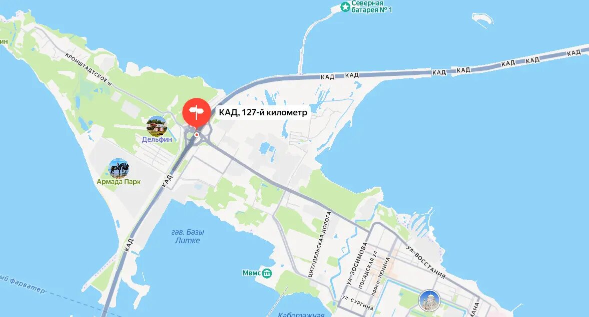    Фото: скриншот сервиса «Яндекс Карты»