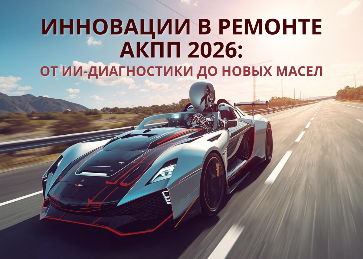 Инновации в ремонте АКПП 2026: от ИИ-диагностики до новых масел
