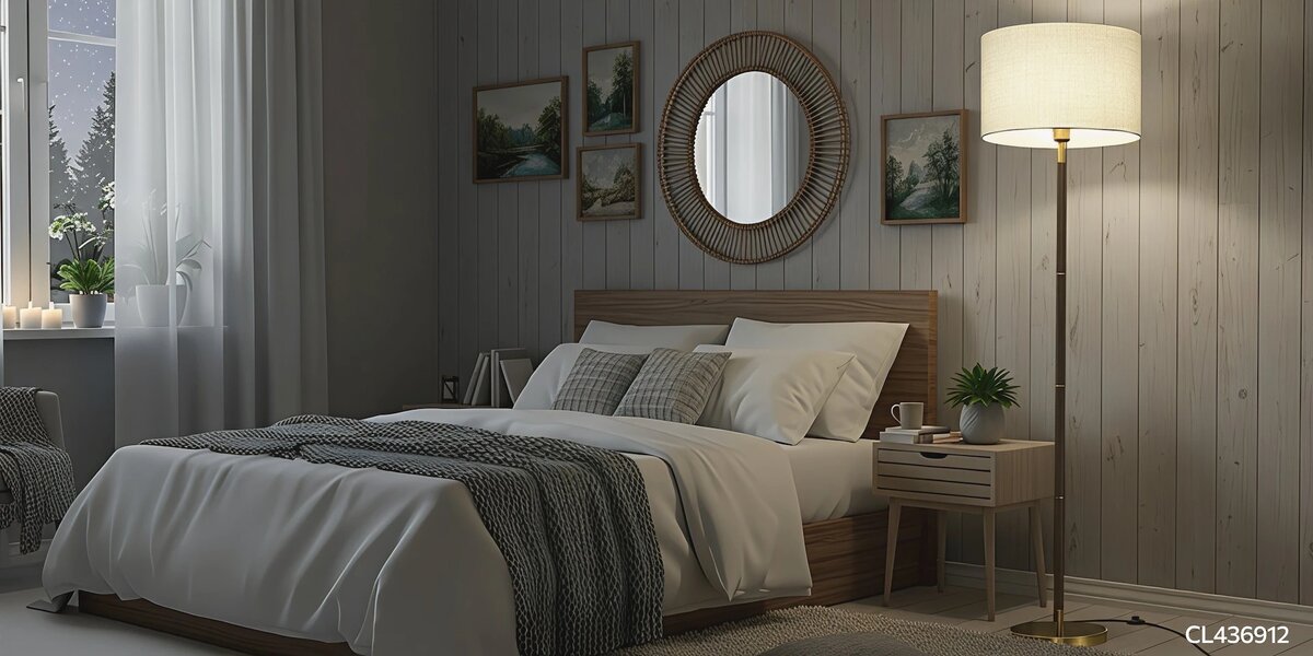 Светильники с абажуром