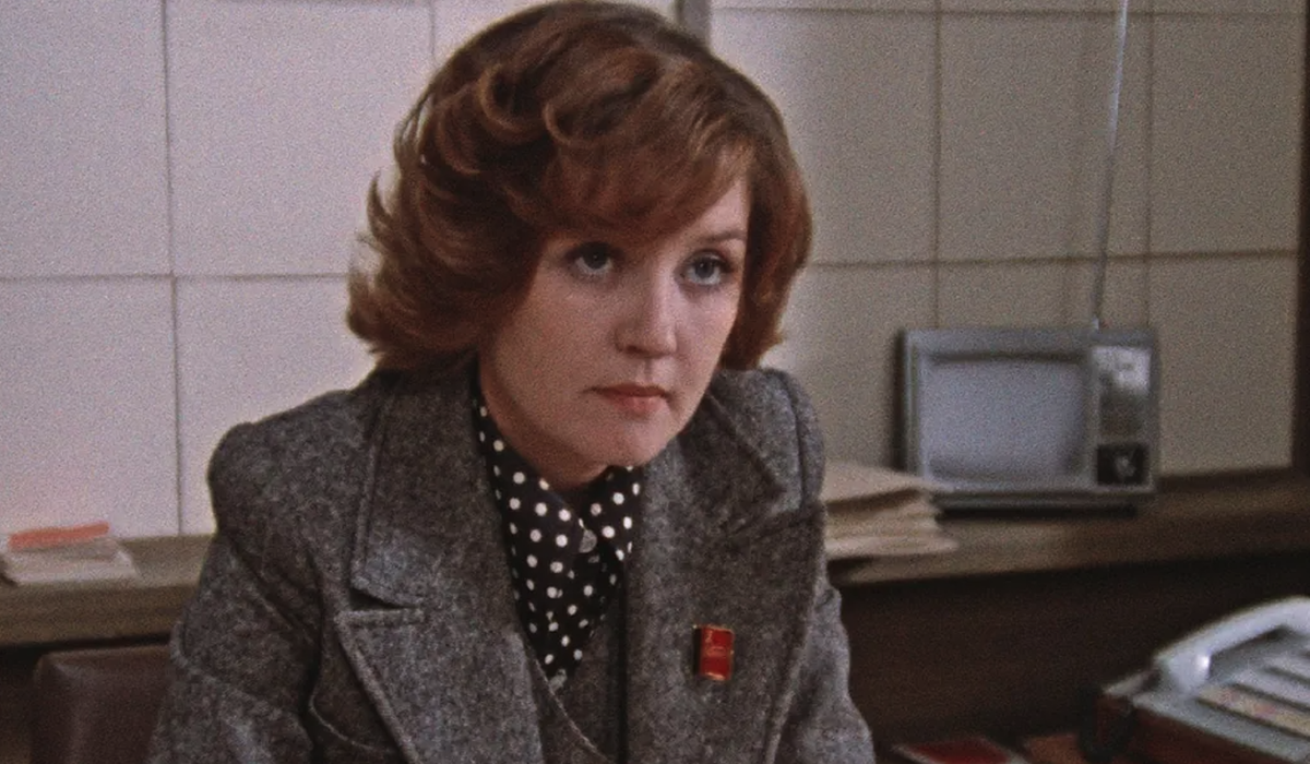    Вера Алентова. Кадр из фильма "Москва слезам не верит" (1979) / Мосфильм