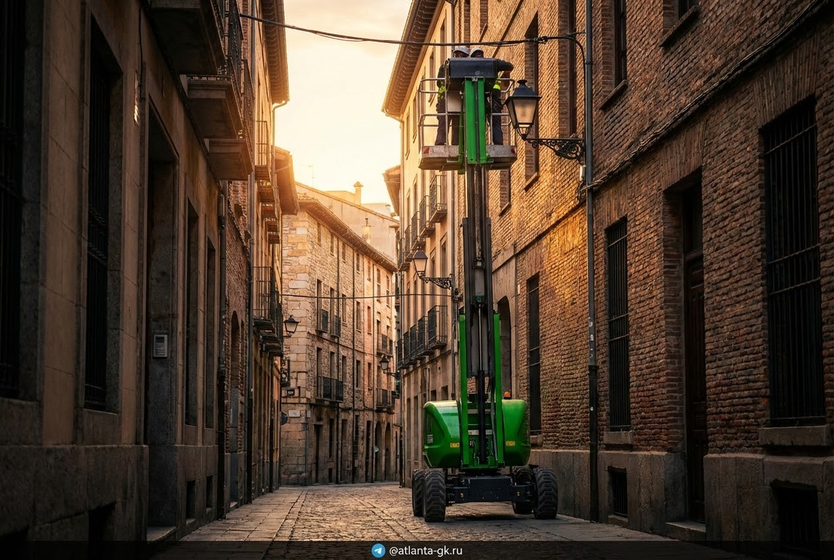    Мачтовый подъемник используется для подъема материалов на высоту во время строительных работ. Atlanta-gk