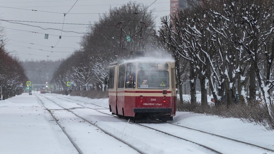    В Петербурге изменили маршрут трамвая из-за открытия новой станции метро. Автор фото: Тихонов Михаил